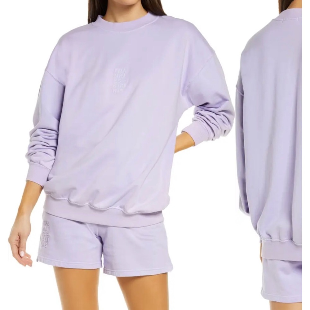 Frankie’s Bikinis Lilac Sweatshirt